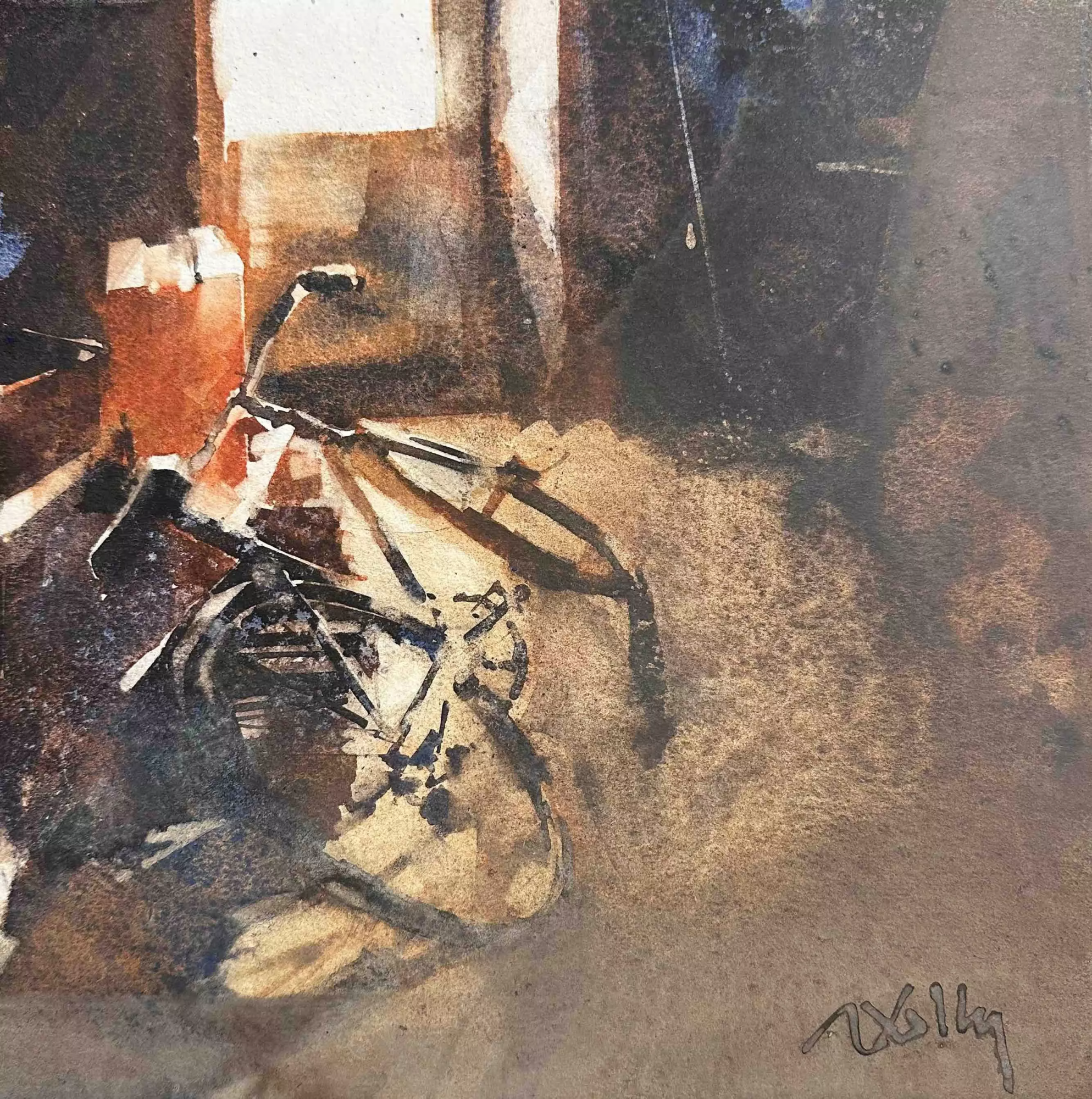 vélo au grenier (29X29)