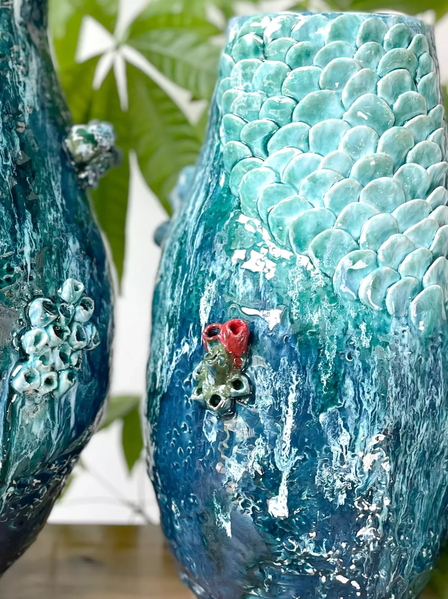 MELANIE BROGLIO VASES ÉCUMES