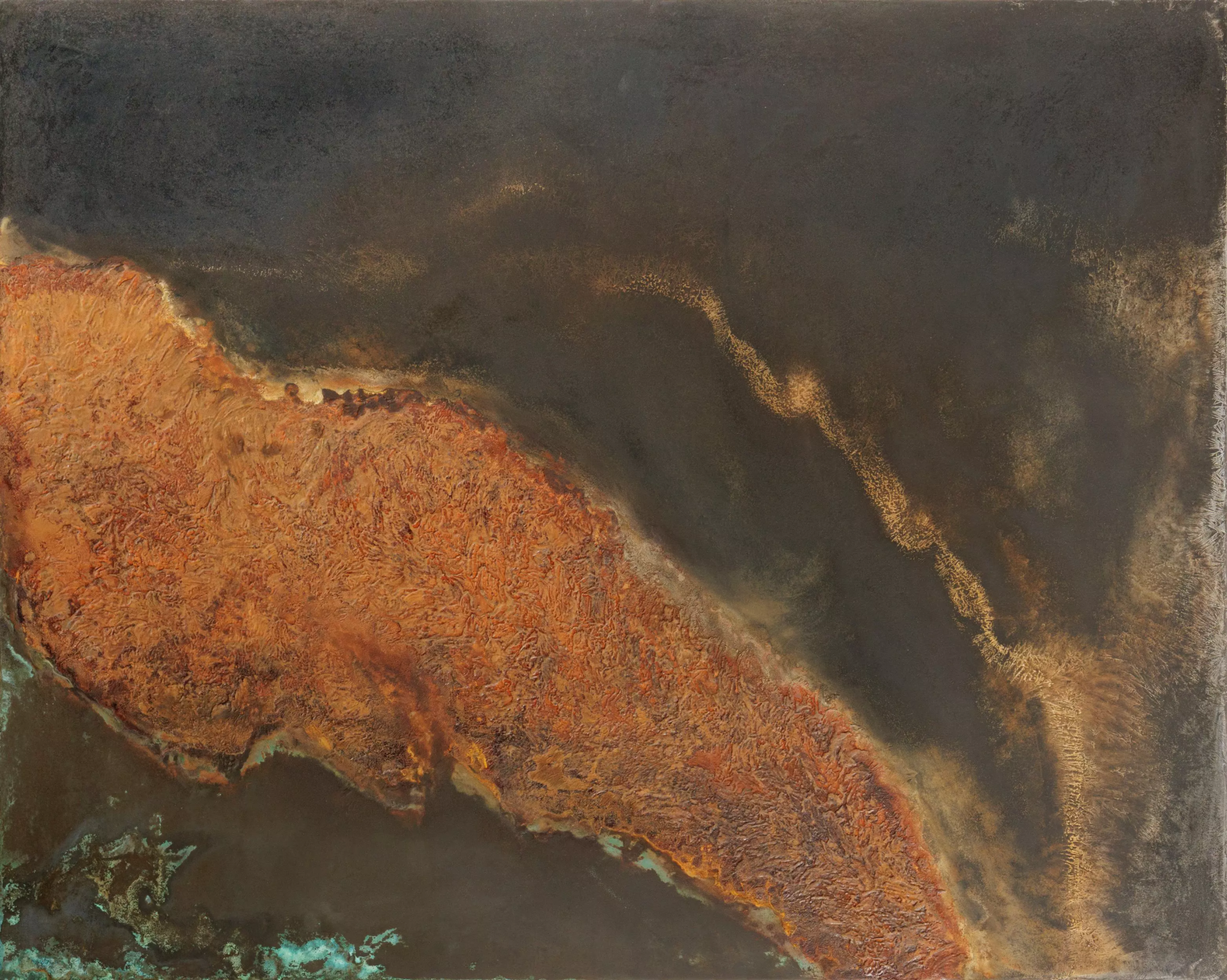 Frédérique Domergue Eclat nocturne 80x100